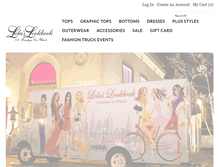 Tablet Screenshot of lolaslookbook.com